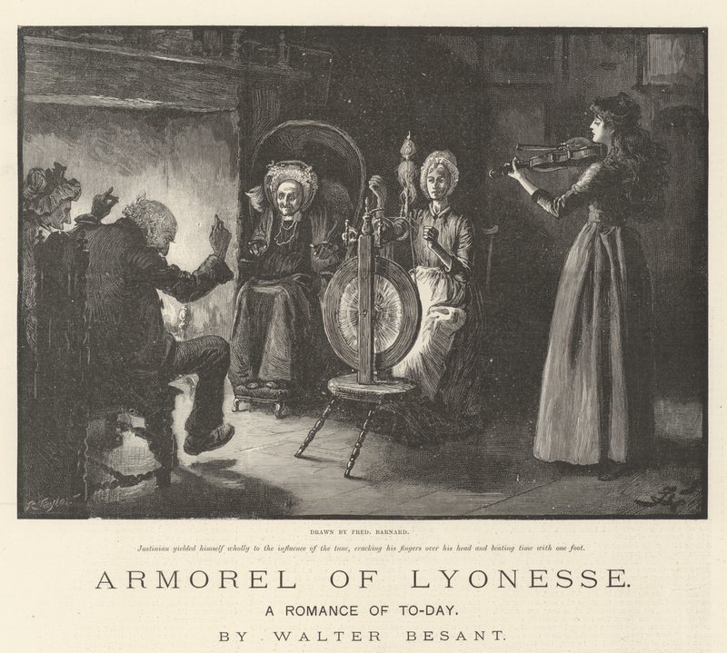 Aronesl of Lyonesse，今日浪漫，Walter Besant 作者 弗雷德里克·巴纳德