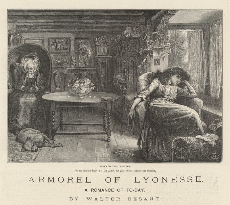 Aronesl of Lyonesse，今日浪漫，Walter Besant 作者 弗雷德里克·巴纳德