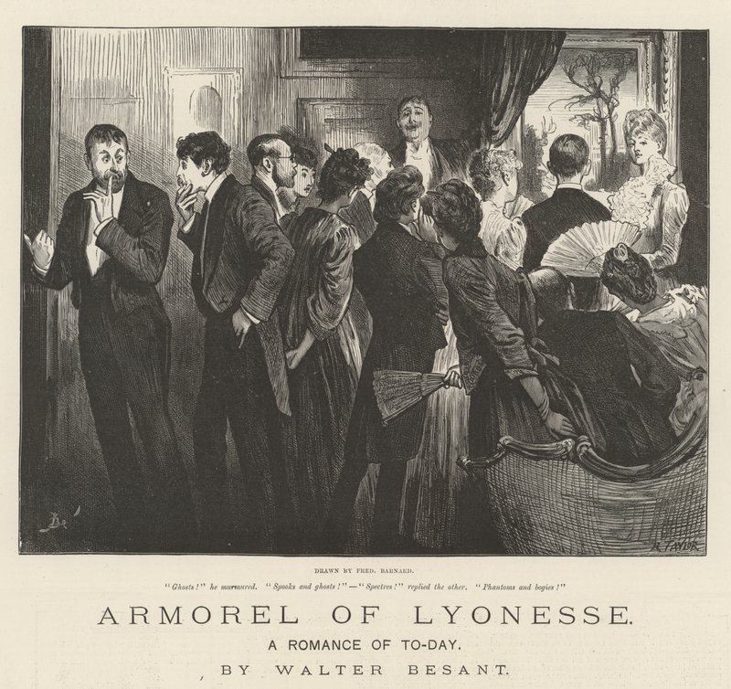 Aronesl of Lyonesse，今日浪漫，Walter Besant 作者 弗雷德里克·巴纳德