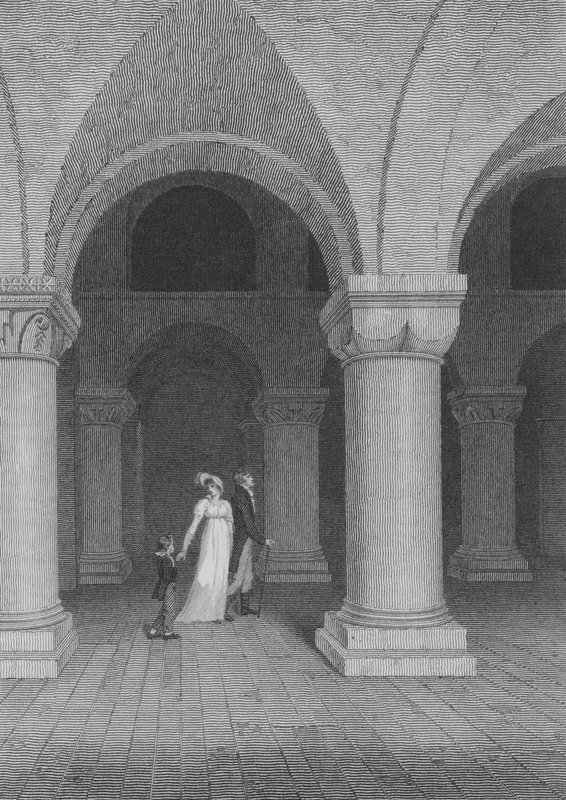 The Chapel in the Tower, now called the Record Office, London (engraving) 作者 弗雷德里克·纳什（后）