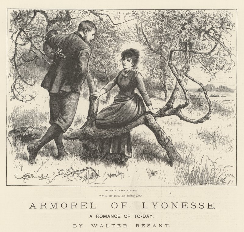 Aronesl of Lyonesse，今日浪漫，Walter Besant 作者 弗雷德里克·巴纳德