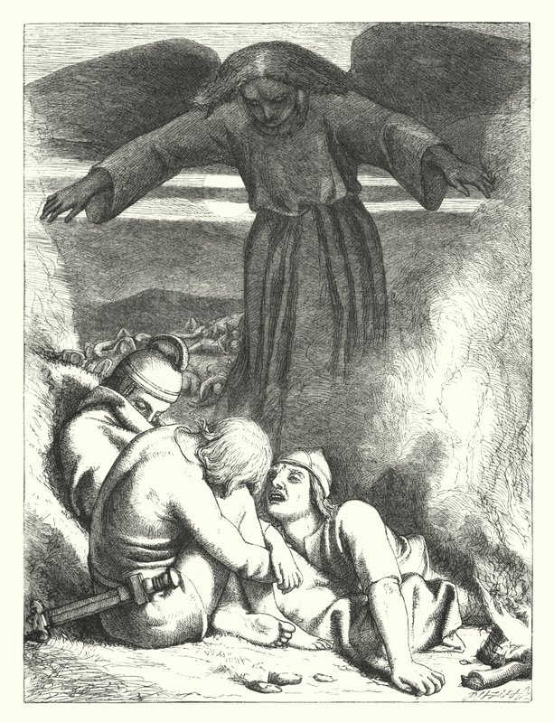 The Destruction of Sennacherib (engraving) 作者 弗雷德里克·理查德·皮克斯吉尔