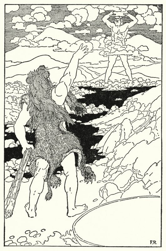 Hercules beheld the giant