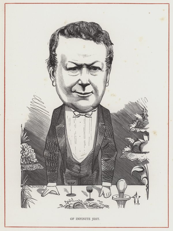 JB Buckstone，John Baldwin Buckstone 作者 弗雷德里克·瓦迪（Frederick Waddy）