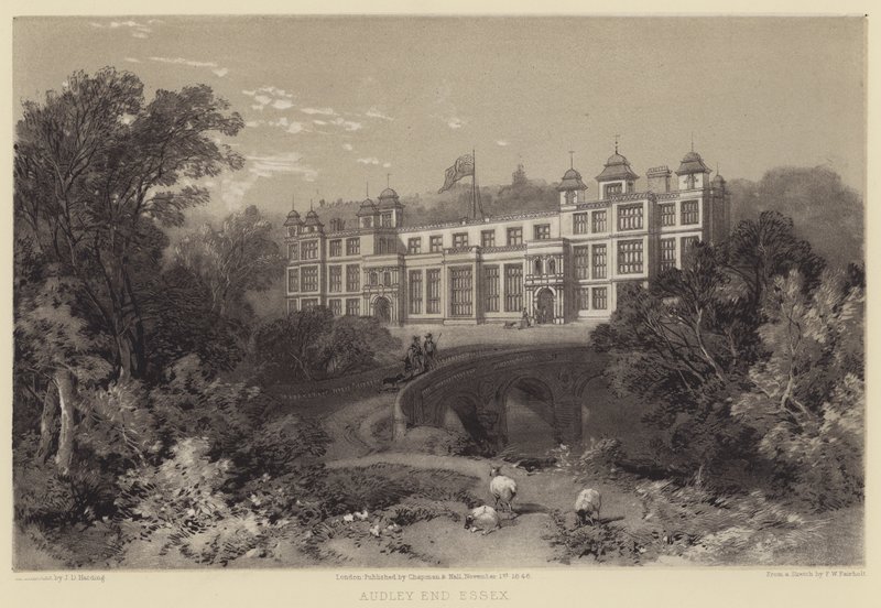 Audley End，Essex 作者 弗雷德里克·威廉·费尔霍尔特