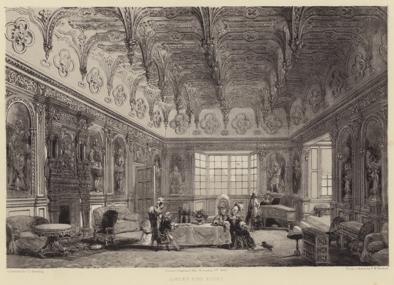 Audley End，Essex 作者 弗雷德里克·威廉·费尔霍尔特