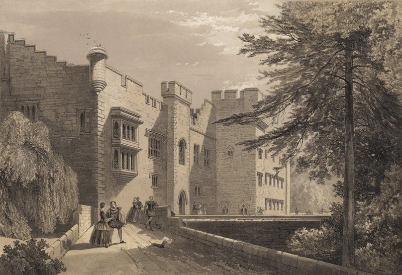 威斯特摩兰的Brougham Hall 作者 弗雷德里克·威廉·赫尔姆