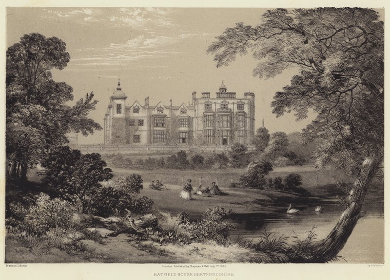 Hatfield House，赫特福德郡 作者 弗雷德里克·威廉·赫尔姆