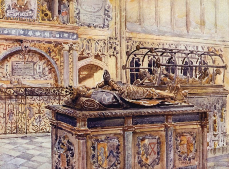Beauchamp Chapel，Warwick 作者 弗雷德里克·威廉·牛顿·怀特黑德
