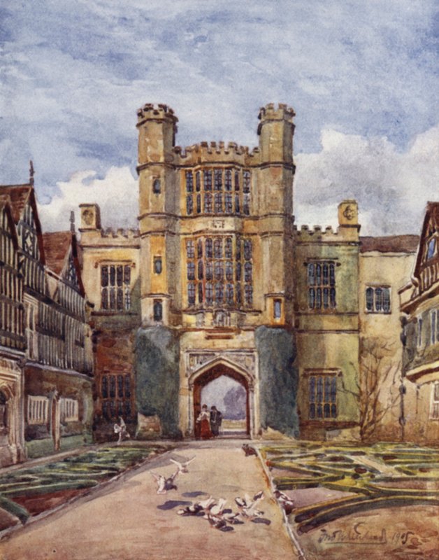 Coughton Court 作者 弗雷德里克·威廉·牛顿·怀特黑德