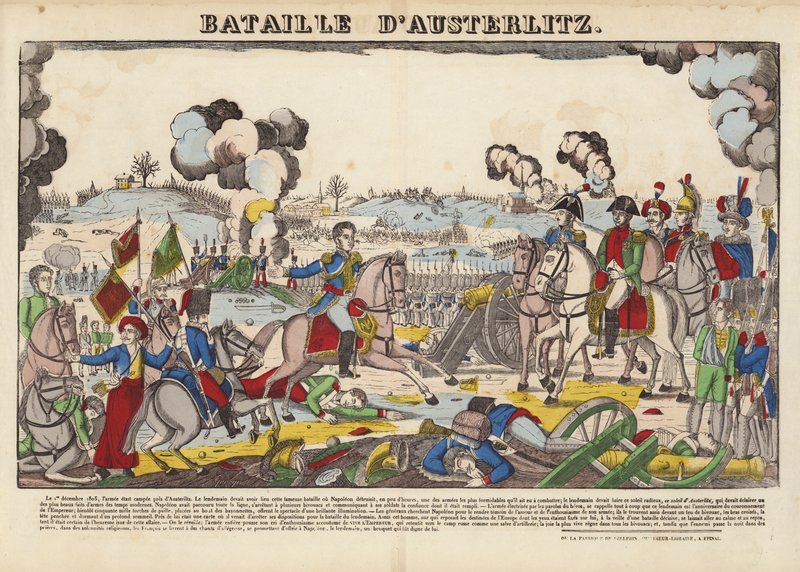 战斗DAusterlitz 作者 法语学校