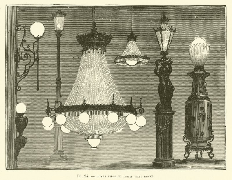 潜水员类型De Lampes Werdermann 作者 法语学校