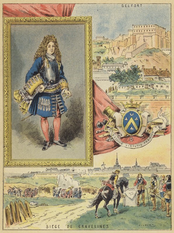 Sebastien The Prestre De Vauban，1633-1707 作者 法语学校