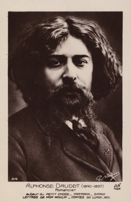 Alphonse Daudet（1840-1897），法国小说家 作者 法国摄影师
