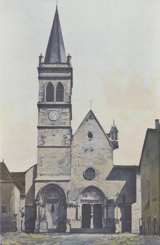 Ambronay，Eglise，Facade O. 作者 法国摄影师