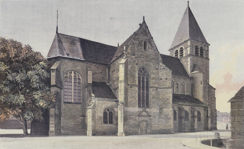 Bagneux-la-Fosse，Church，Set N. 作者 法国摄影师