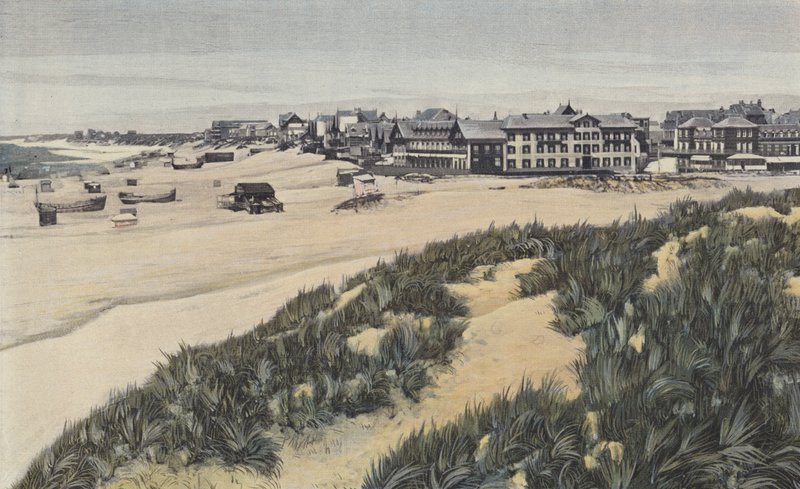 Berck-sur-Mer，海滩全景 作者 法国摄影师