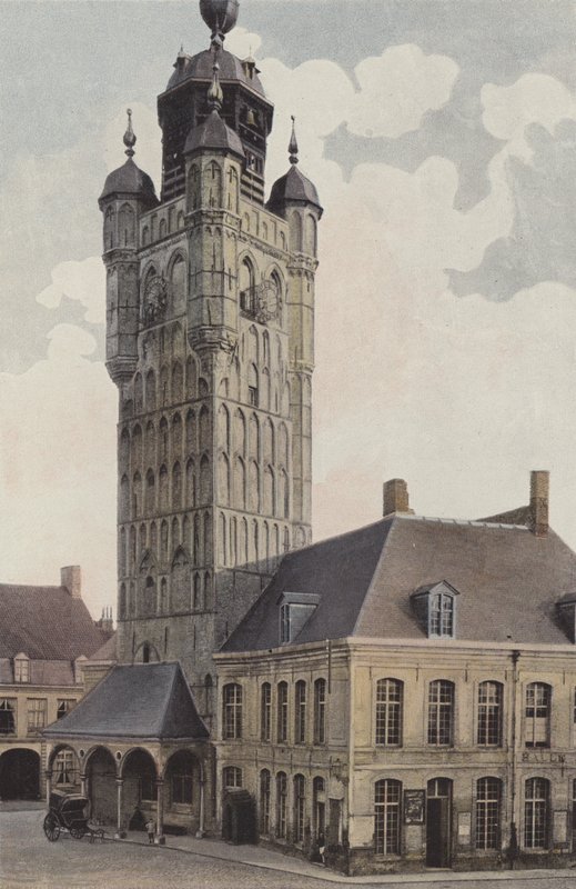 Bergues，Belfry 作者 法国摄影师