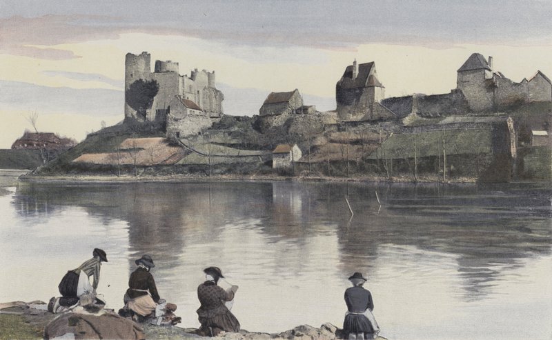 Bourbon-LArchambault，城堡遗址，科特迪瓦O. 作者 法国摄影师