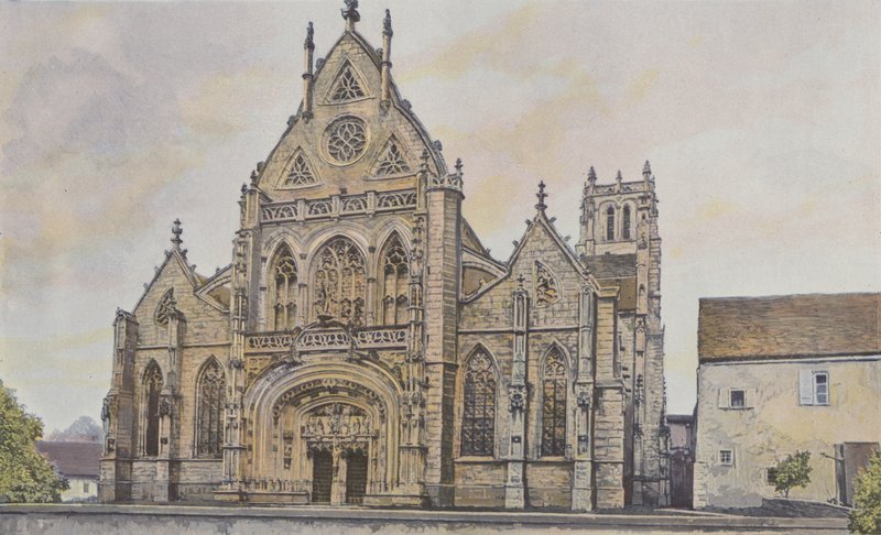 Bourg，Brou Church，Ensemble O. 作者 法国摄影师