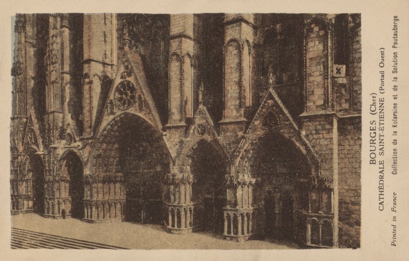 Bourges，Cher，Cathedrale Saint-Etienne 作者 法国摄影师