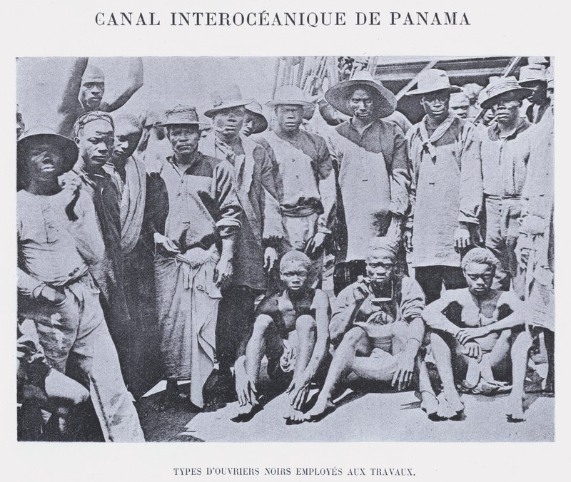 Canal Interoceanico De Panama（黑白照片） 作者 法国摄影师