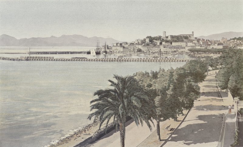 戛纳，港口和老城区，Boulevard de la Croisette 作者 法国摄影师