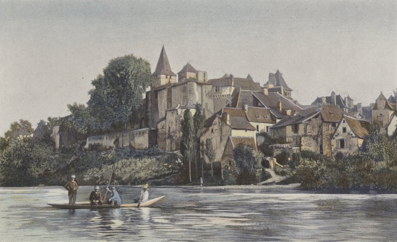 Carennac，Lot地区的城市概况 作者 法国摄影师