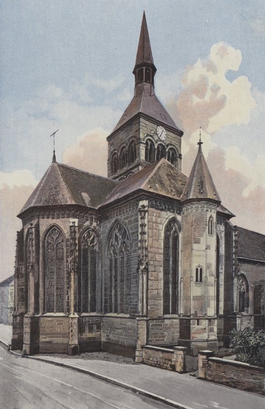 Ceffonds，Church，Apse，Cote N. 作者 法国摄影师