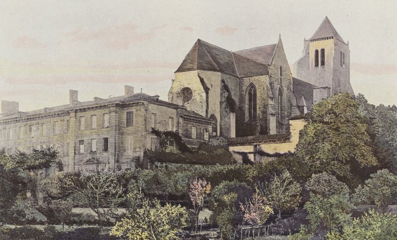 Celles-sur-Belle，Church and Ancient Monastery，Ensemble N. 作者 法国摄影师