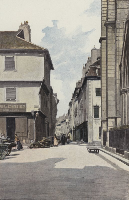Chalon-sur-Saone，Rue aux Fevres 作者 法国摄影师