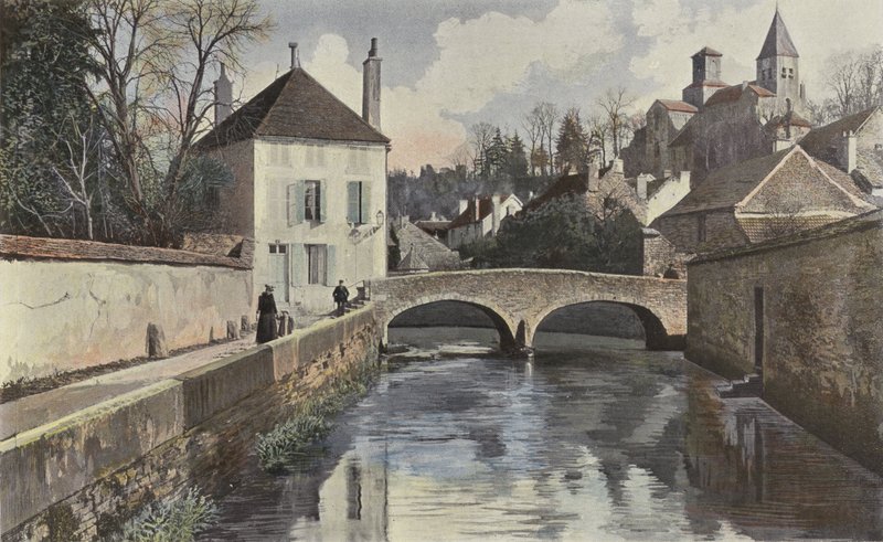 Chatillon-sur-Seine，Saint-Vorles教堂和Perthuis-au-Loup 作者 法国摄影师