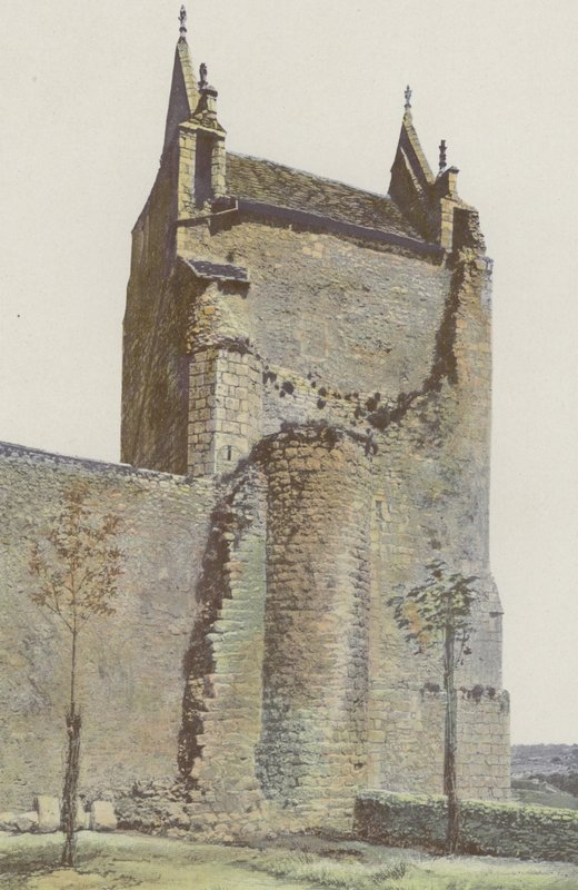 Chauvigny，Chateau dHarcourt，Ensemble S. 作者 法国摄影师
