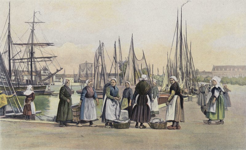 Concarneau，港口 作者 法国摄影师