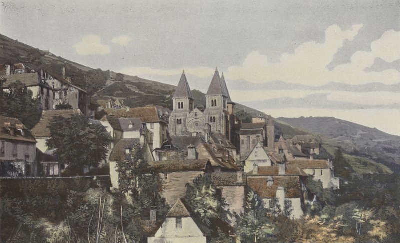 Conques，一般认为 作者 法国摄影师