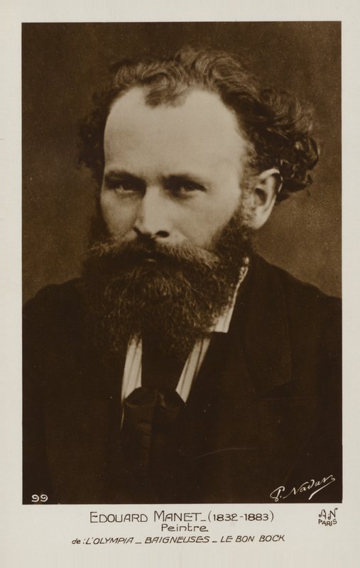 法国画家Edouard Manet 作者 法国摄影师