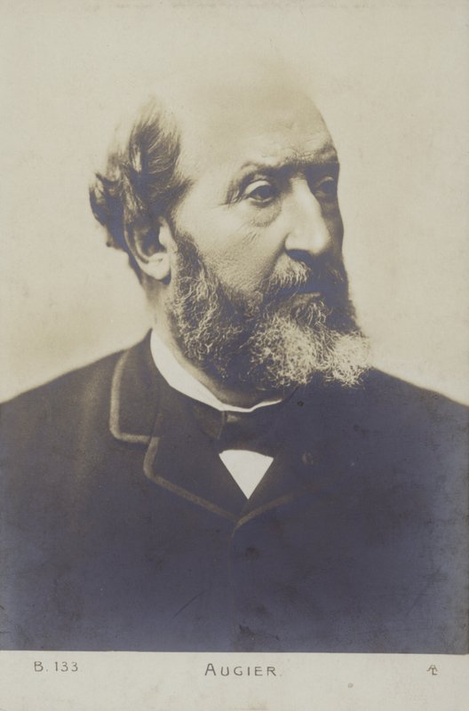 Emile Augier（1820-1889），法国剧作家 作者 法国摄影师