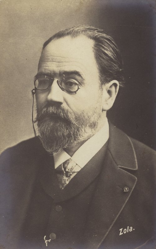 Emile Zola（1840-1902），法国小说家，记者和剧作家 作者 法国摄影师