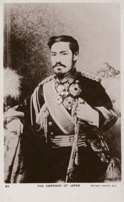 明治天皇 作者 法国摄影师