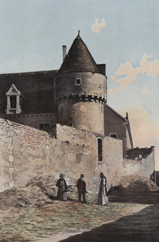 Fongombault，Tour dangle du monastere 作者 法国摄影师