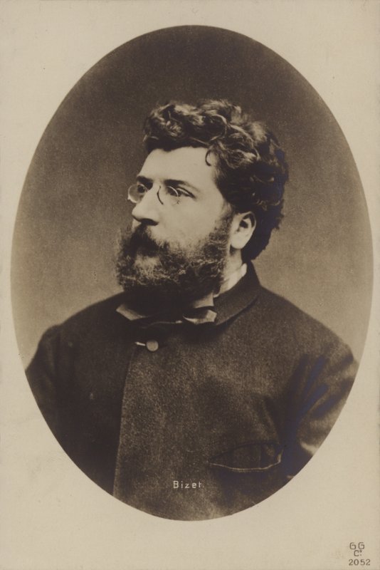 Georges Bizet，法国作曲家，主要是歌剧（1838-1875） 作者 法国摄影师