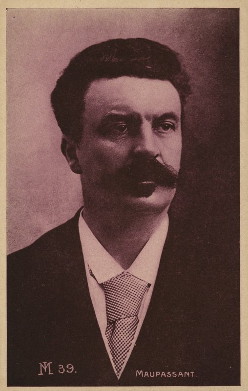 Guy de Maupassant（1850-1893），法国短篇小说作家，小说家和诗人 作者 法国摄影师