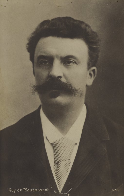 法国作家Guy de Maupassant 作者 法国摄影师