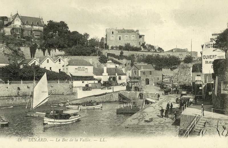 Harbour, Dinard (b/w photo) 作者 法国摄影师