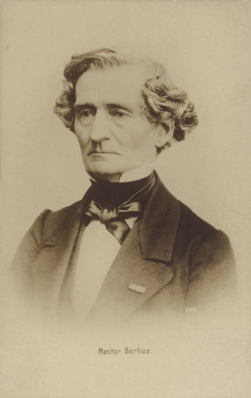 Hector Berlioz，法国浪漫主义作曲家（1803-1869） 作者 法国摄影师