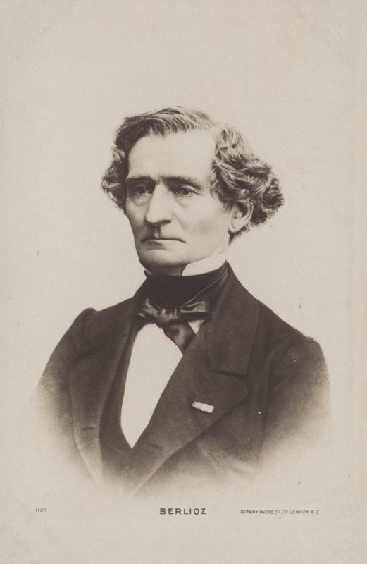 法国作曲家Hector Berlioz 作者 法国摄影师