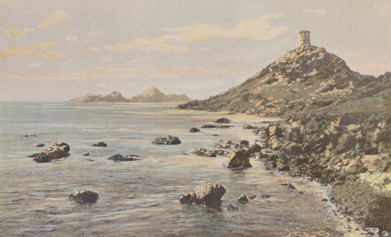 Sanguinaires群岛，在海岸O（阿雅克肖湾） 作者 法国摄影师