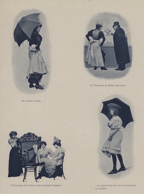 Illustration for Petites Parisiennes (ie young working girls in Paris) (b/w photo) 作者 法国摄影师
