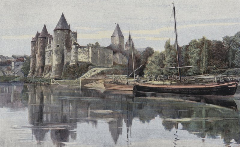 Jossel，Chateau de Rohan的家人 作者 法国摄影师