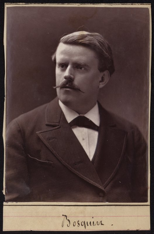 Jules Alexandre Bosquin，法国歌剧演唱家 作者 法国摄影师